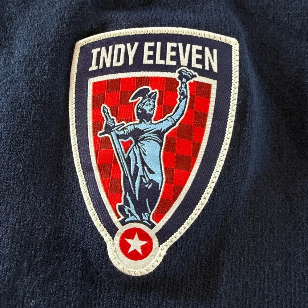 Indy Eleven Soccer Scarf - Navy & Red